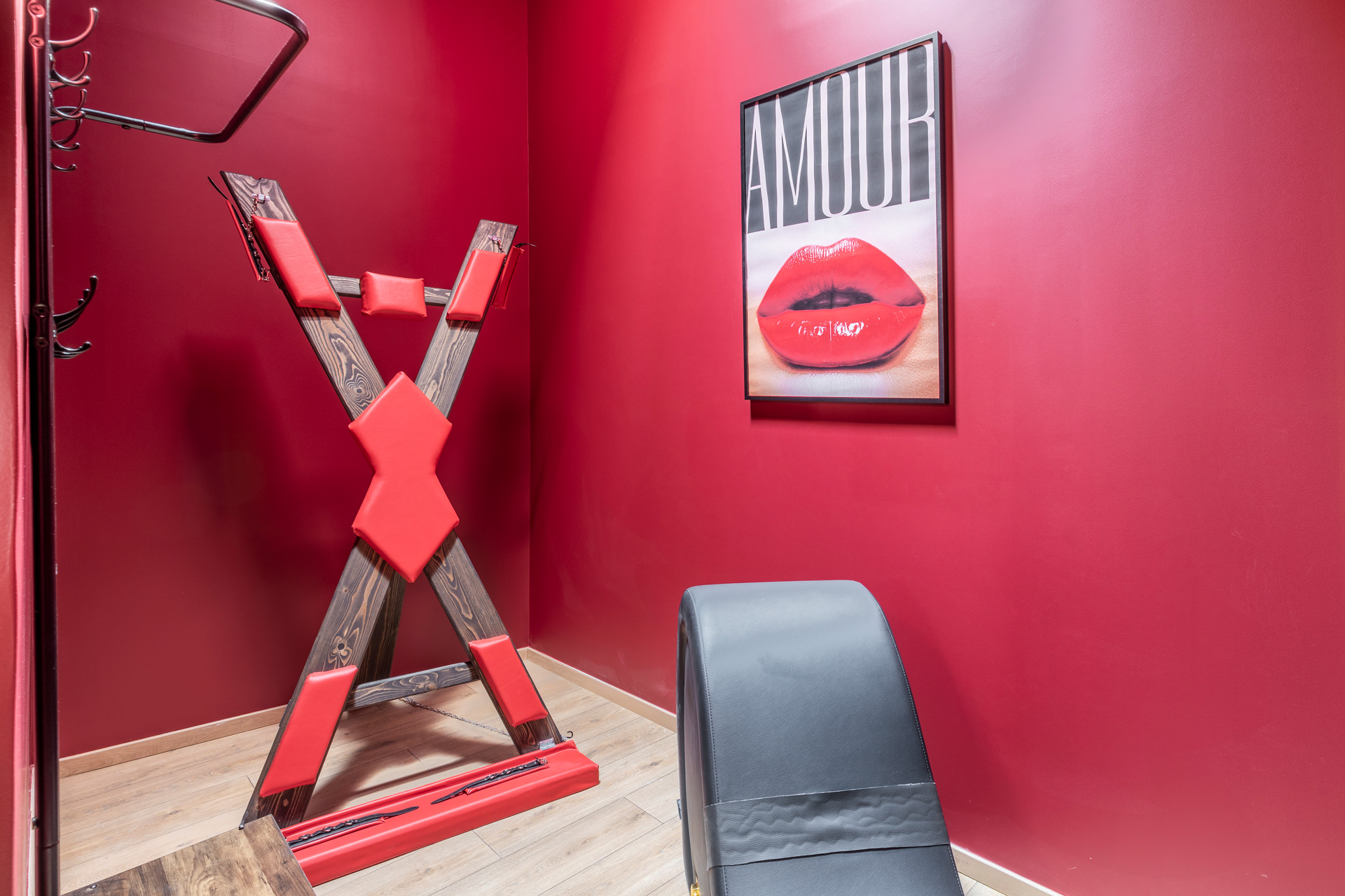 Pièce dédiée avec mobilier spécifique